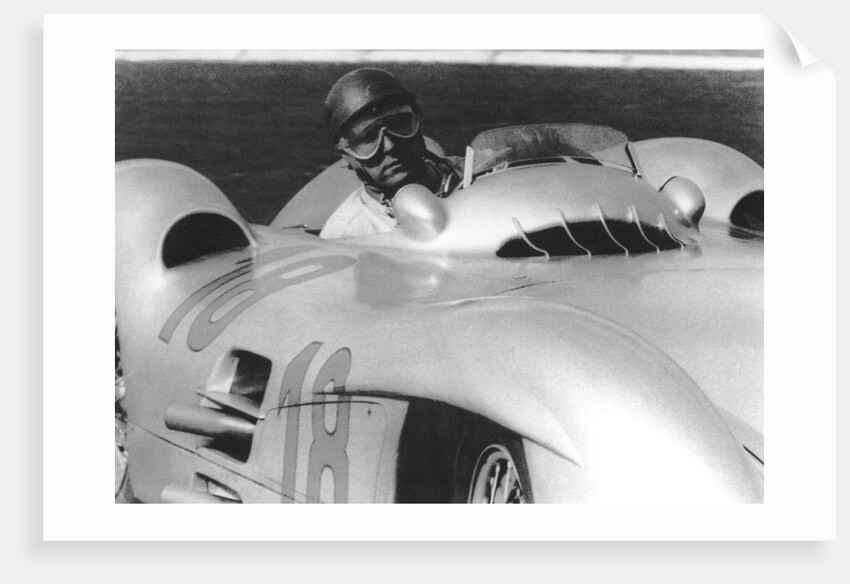 Fangio, French Grand Prix, Rheims, France by Anonymous