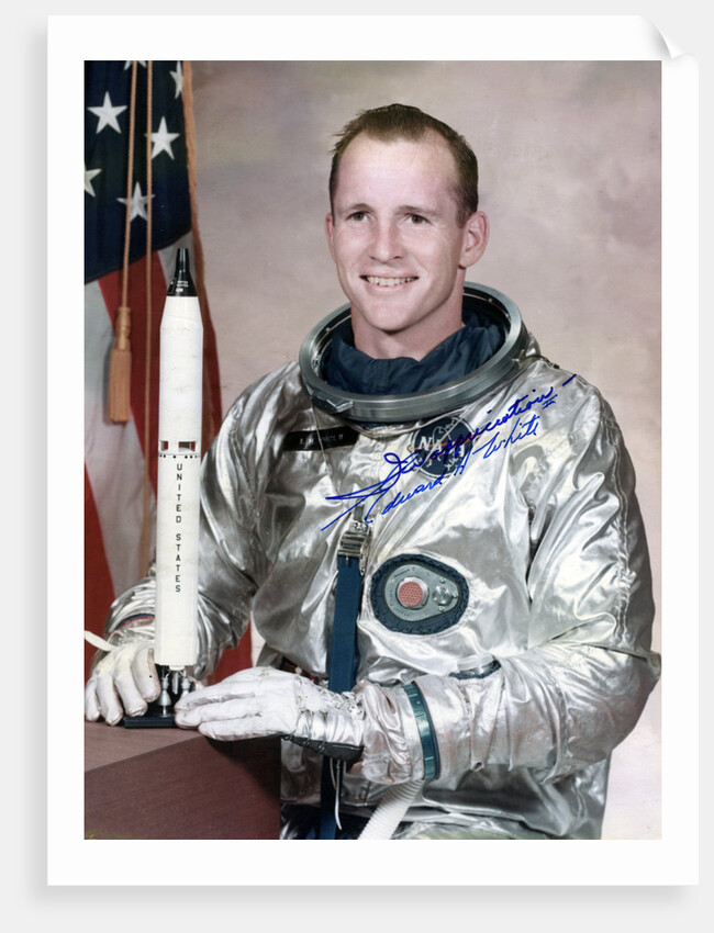 Edward Higgins White II (1930-1967), American astronaut by Anonymous