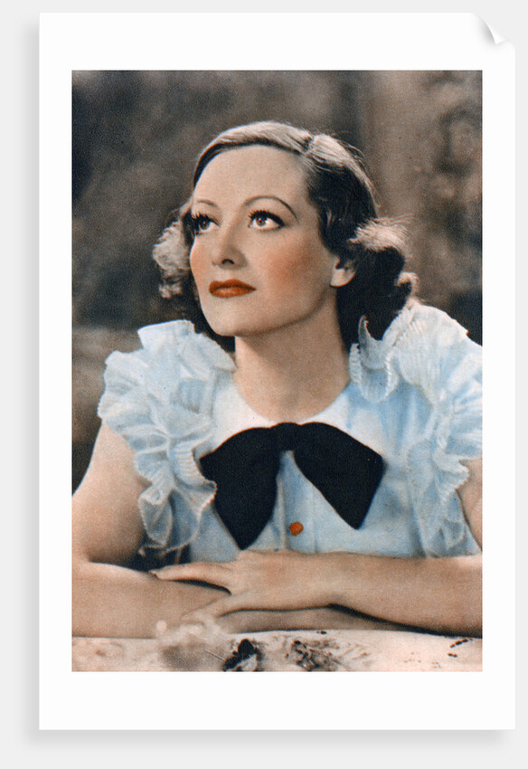 Joan Crawford (1905-1977), American actress by Anonymous