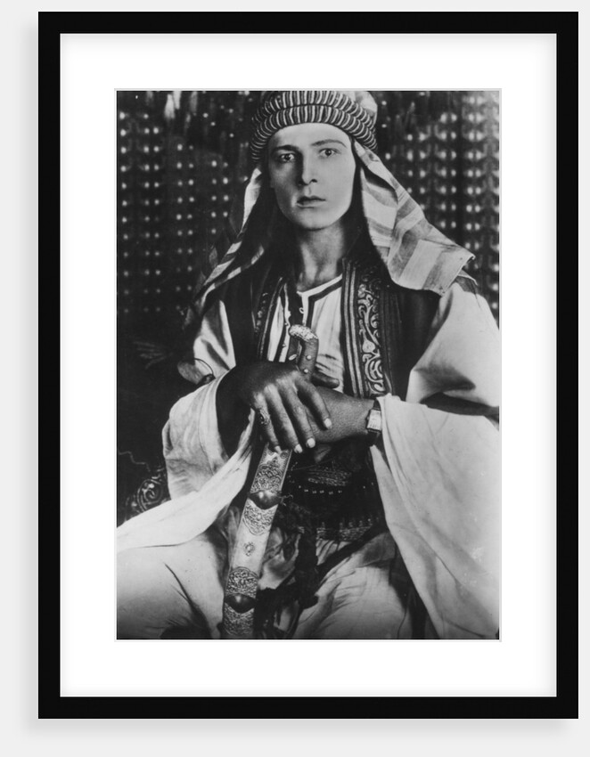 Rudolph Valentino (1895-1926) in 'The Sheikh' by Anonymous