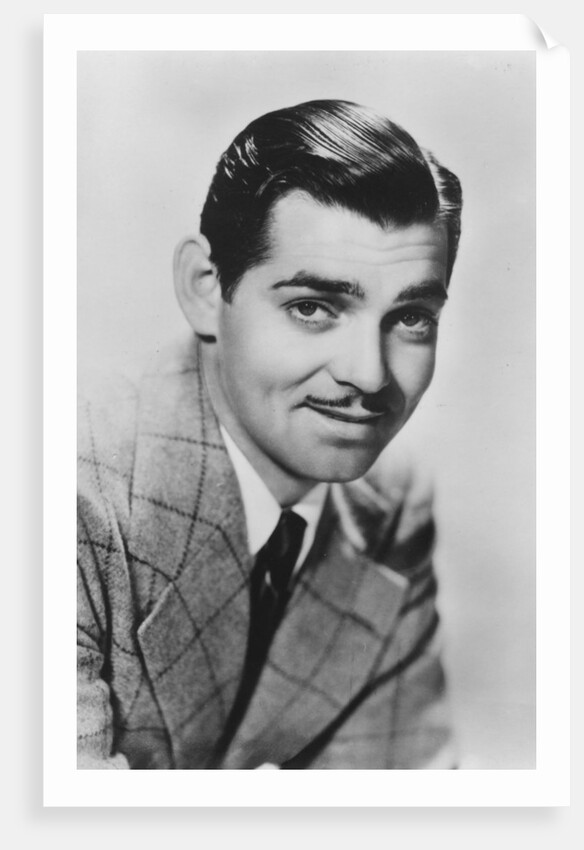 Clark Gable (1901-1960), American actor by Anonymous