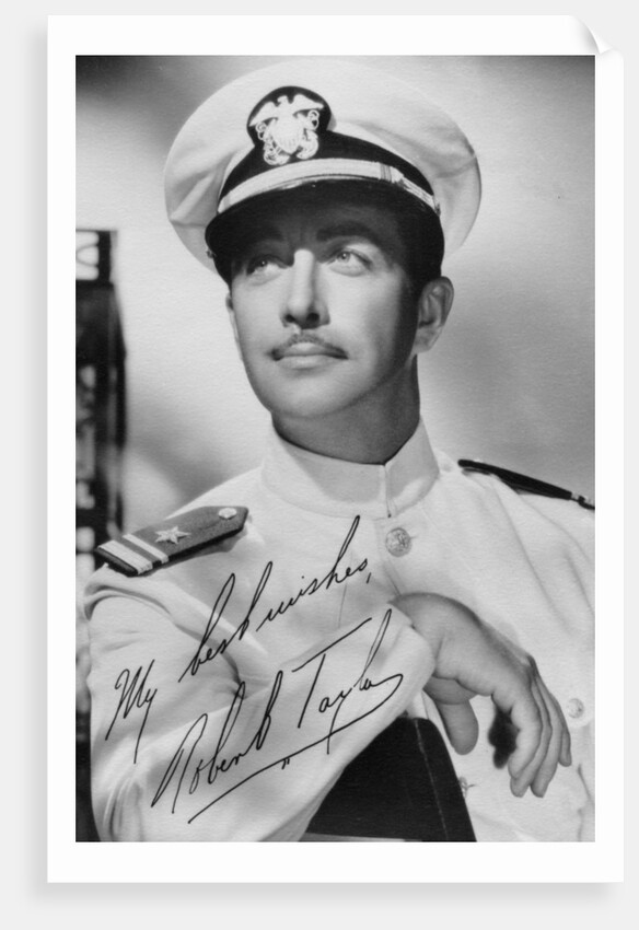 Robert Taylor (1911-1969), American actor by Anonymous