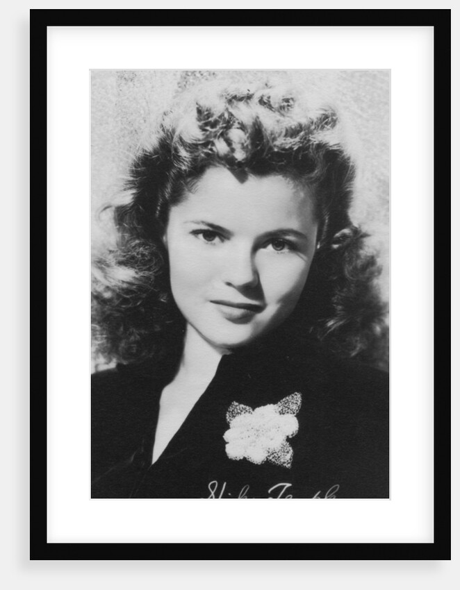 Shirley Temple (b1928), American actress by Anonymous