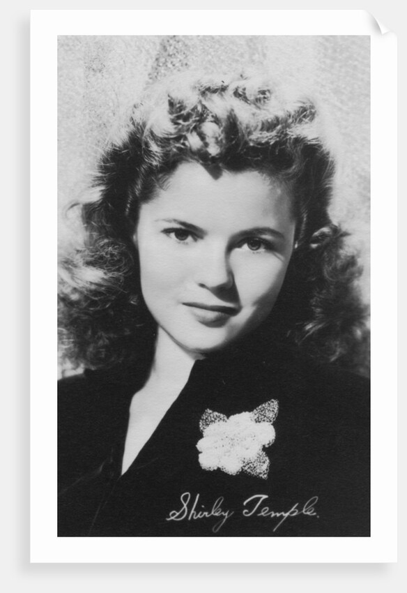 Shirley Temple (b1928), American actress by Anonymous