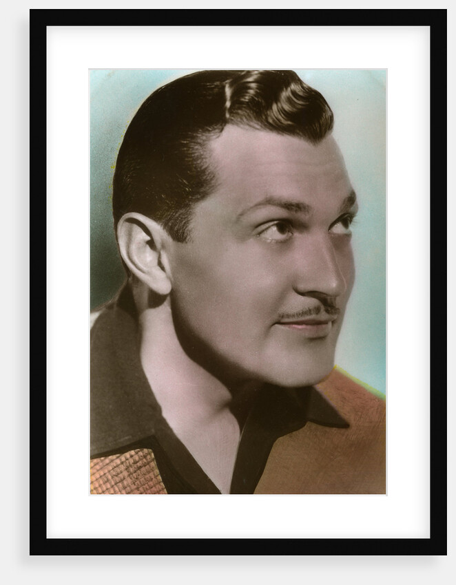 Kent Taylor (1906-1987), American actor by Anonymous