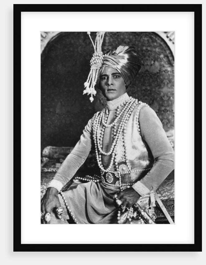 Rudolph Valentino (1895-1926) in 'The Young Rajah' by Anonymous