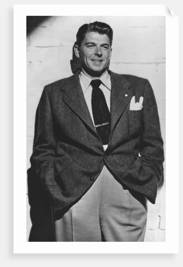 Ronald Reagan (1911-2004), 40th President of the United States of America by Anonymous