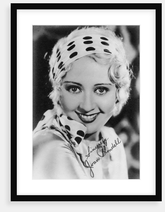 Joan Blondell (1906-1979), American actress by Anonymous