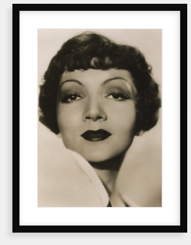 Claudette Colbert (1903-1996), American actress by Anonymous