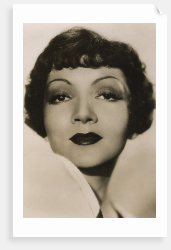 Claudette Colbert (1903-1996), American actress by Anonymous