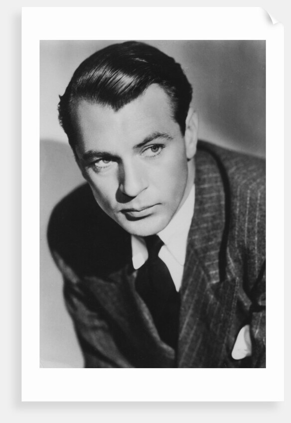 Gary Cooper (1901-1961), American actor by Anonymous