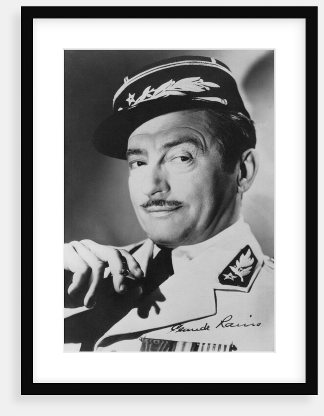 Claude Rains (1889-1967), English actor by Anonymous