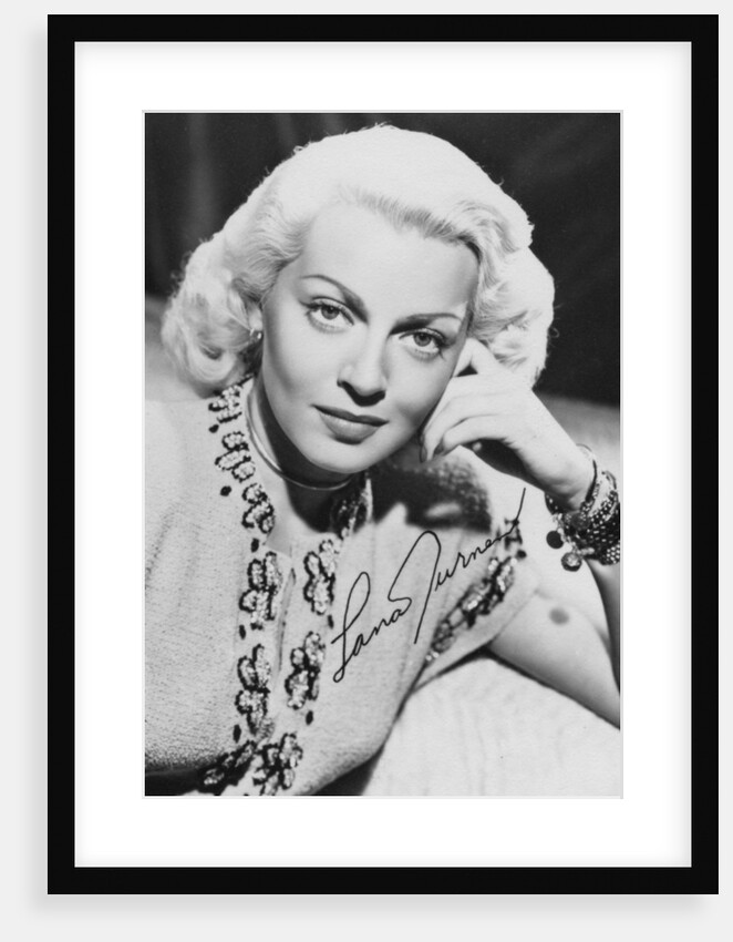 Lana Turner (1921-1995), American actress by Anonymous