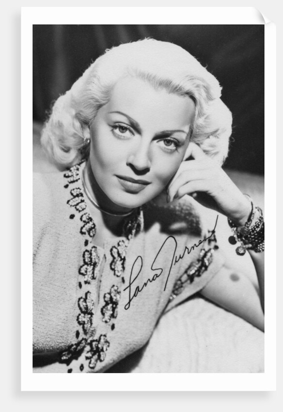 Lana Turner (1921-1995), American actress by Anonymous