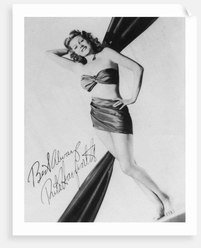 Rita Hayworth (1918-1987), American actress by Anonymous