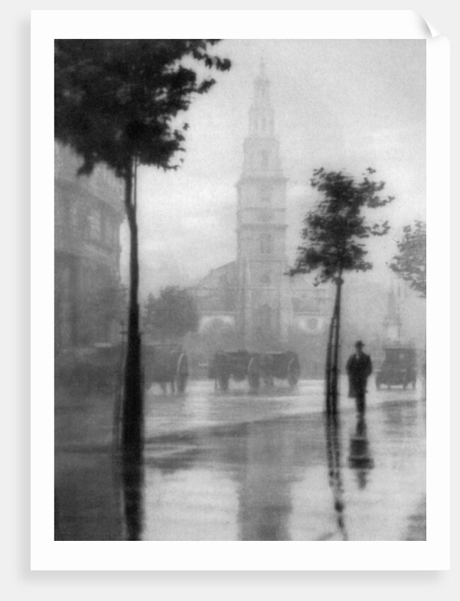 St Clement Danes Church, Strand, London by GF Prior