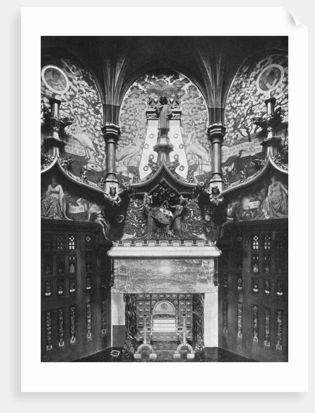 The Chaucer Room, Cardiff Castle, Wales by HN King