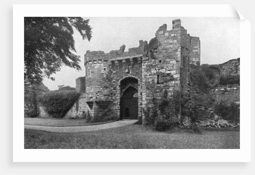 Gateway to Beaumaris Castle, Anglesey, Wales by Anonymous