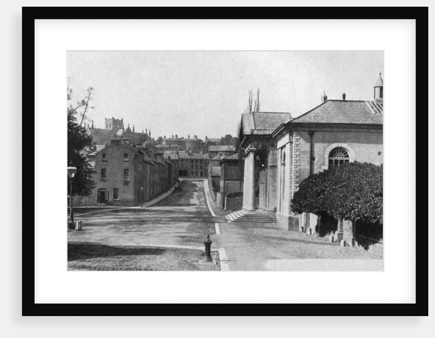 College Street, Armagh, Northern Ireland by W Lawrence