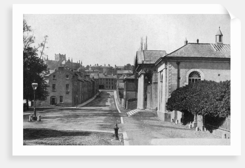 College Street, Armagh, Northern Ireland by W Lawrence