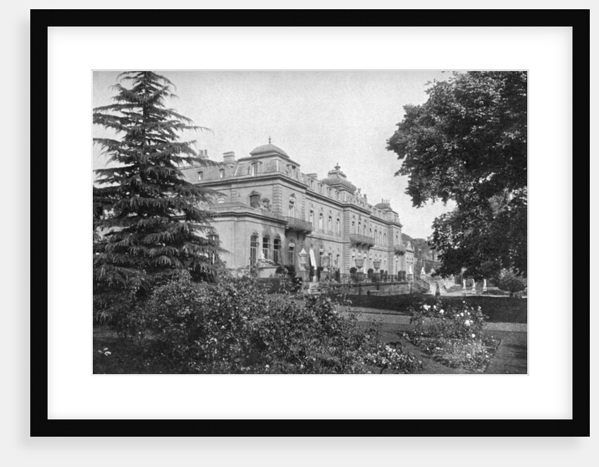 Wrest Park from the south-west, Silsoe, Bedfordshire by HN King
