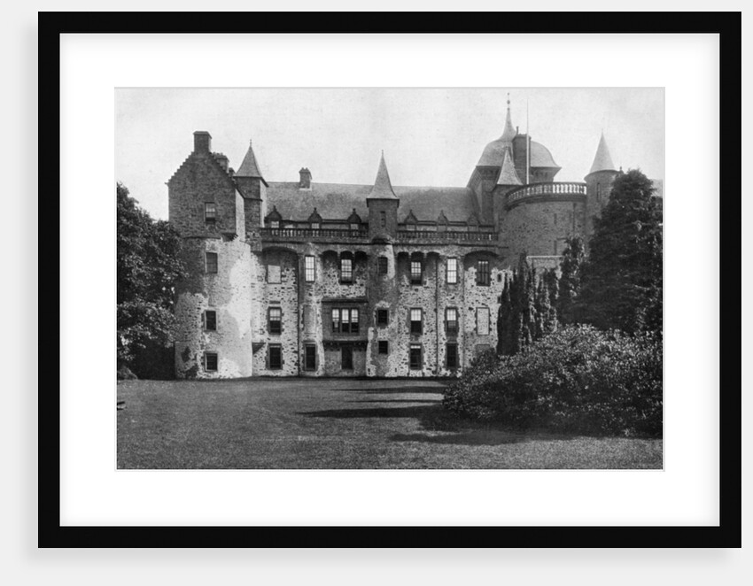 Thirlestane Castle, Lauder, Scotland by Valentine & Sons