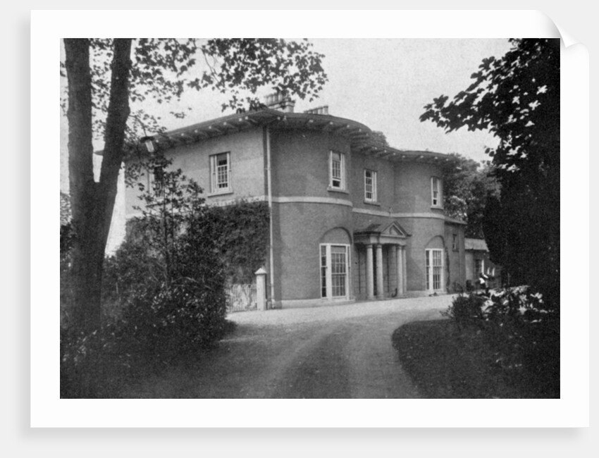 Braganza House, the Bishop's Palace, Carlow, Ireland by Valentine & Sons