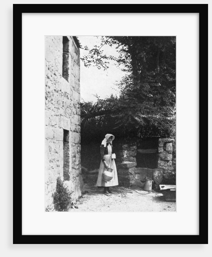 Old well, Jersey by Deaville Walker