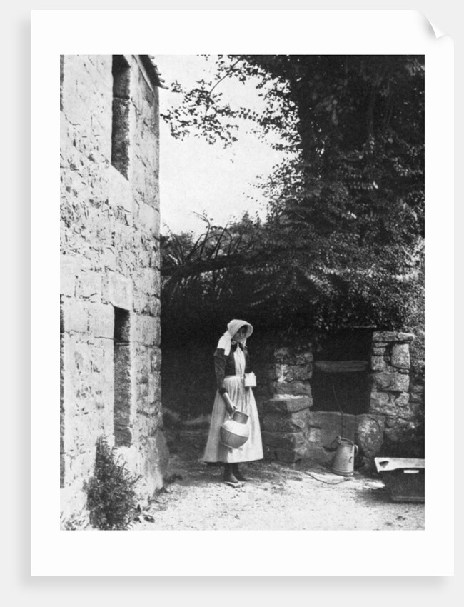 Old well, Jersey by Deaville Walker