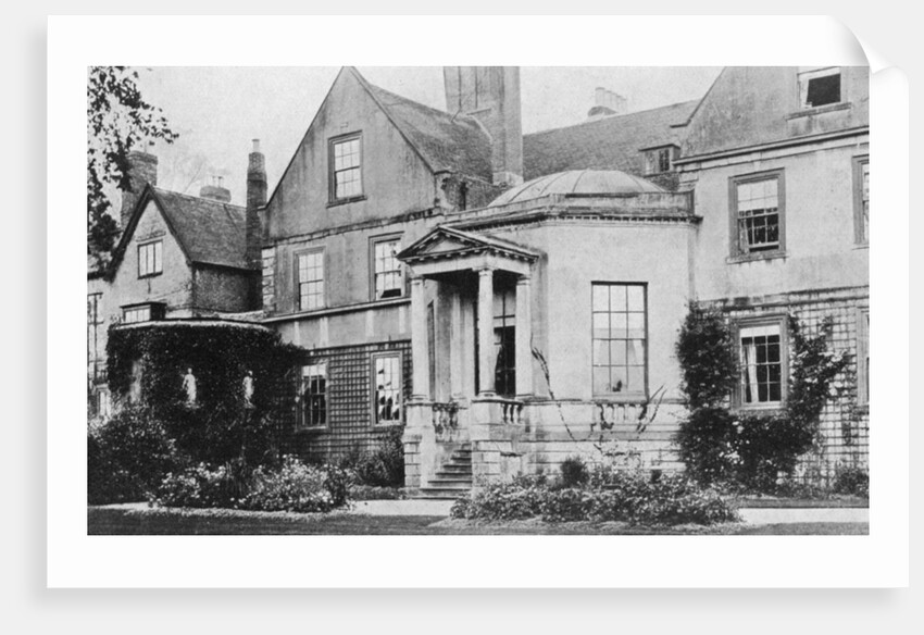 The Mansion, Ashbourne, Derbyshire by H Walker