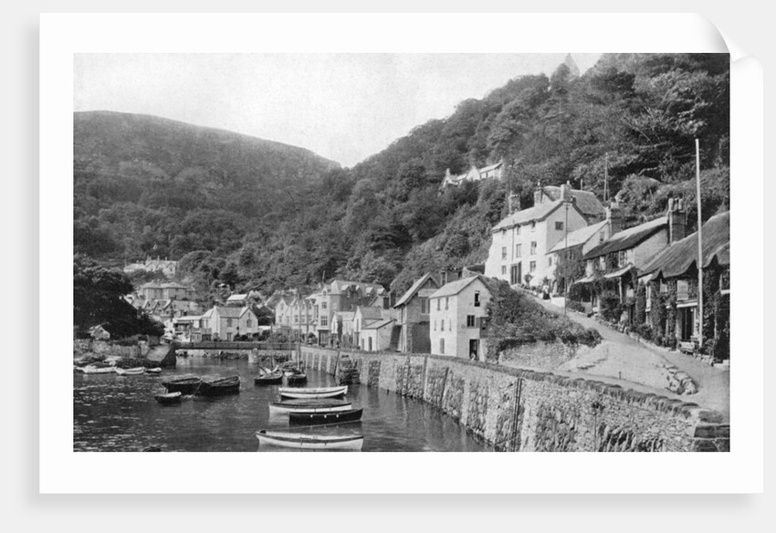 Lynmouth harbour, Devon by Anonymous