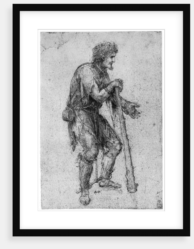 Costume Study by Leonardo Da Vinci