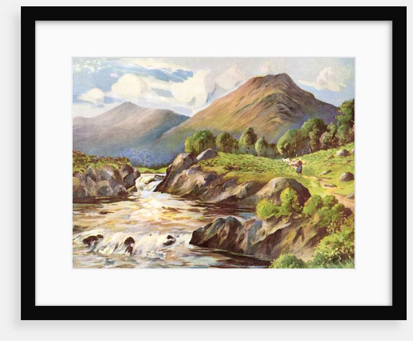 On The River Conan, Ross-Shire by HC Begg