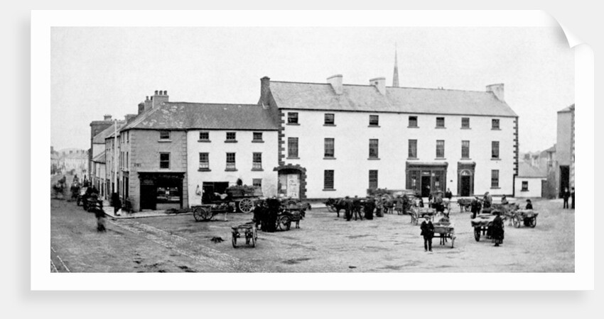 The Square, Mountmellick, County Laois, Ireland by W Lawrence