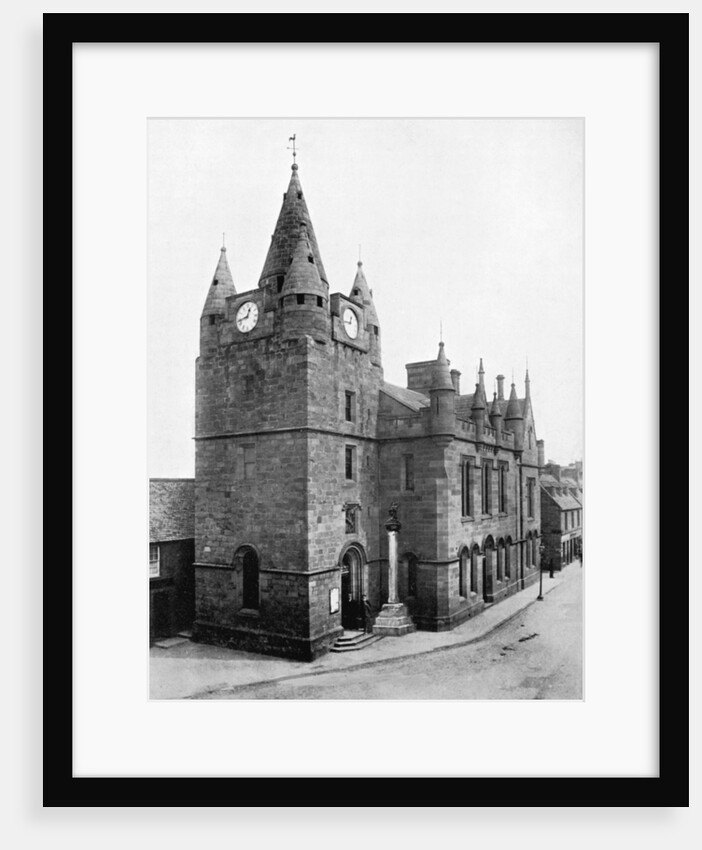 Old Tower, Tain, Ross and Cromarty, Scotland by Valentine & Sons