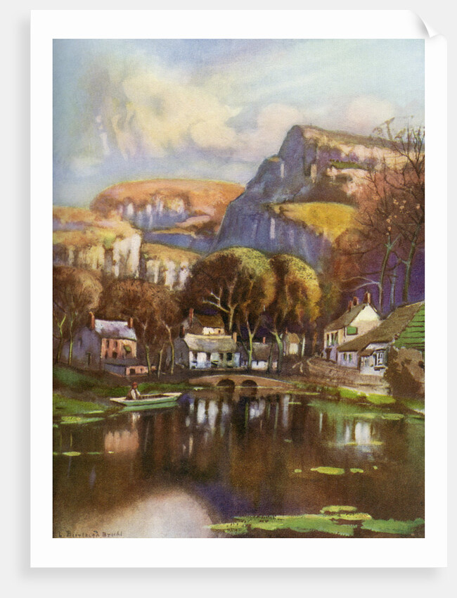 Cheddar Gorge, Somerset by Louis Burleigh Bruhl