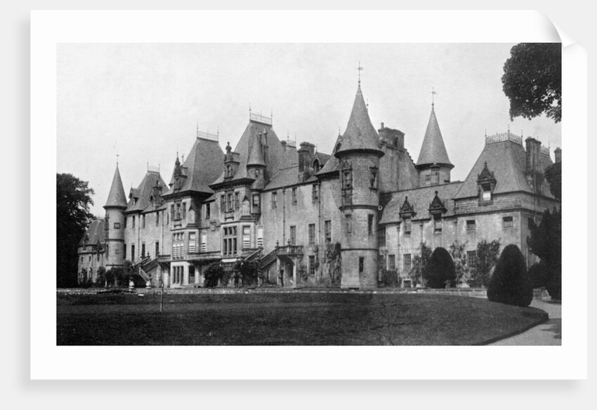 Callendar House, Falkirk, Scotland by Valentine & Sons