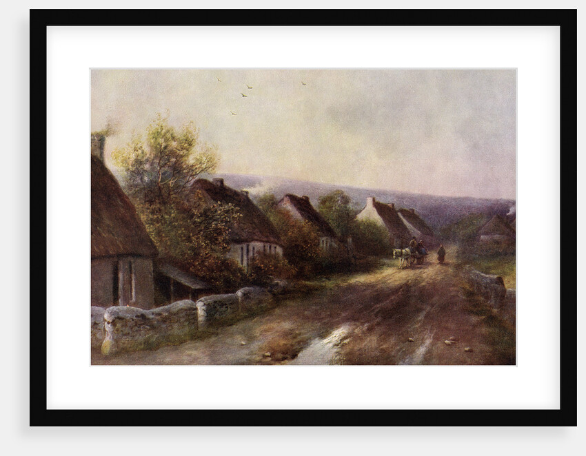 A Tipperary Village, Ireland by JW Gozzard