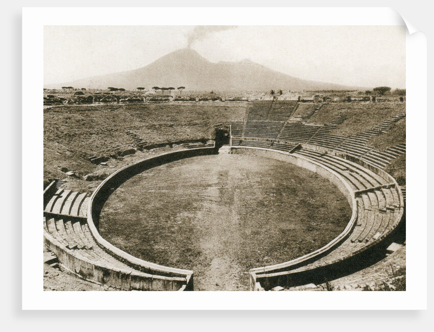 Anfiteatro, Pompeii, Italy by Anonymous