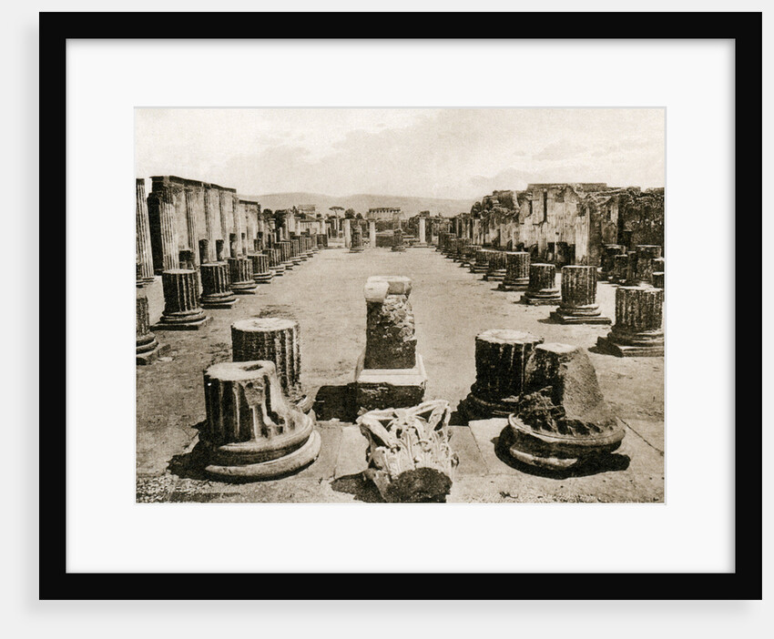 Basilica, Pompeii, Italy by Anonymous