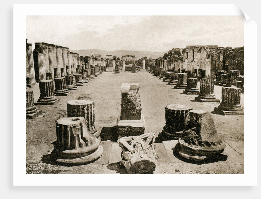 Basilica, Pompeii, Italy by Anonymous