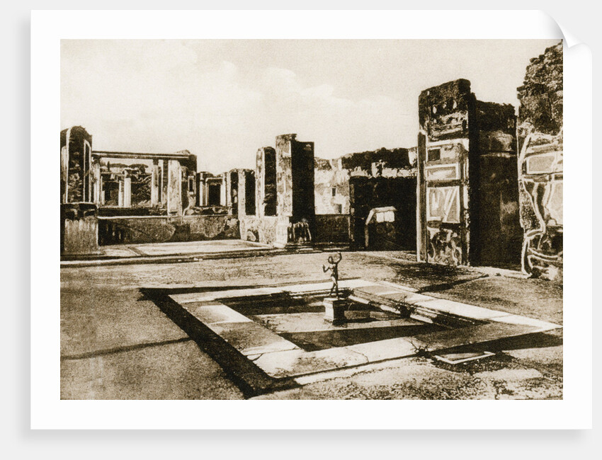 Tempio di Apollo, Pompeii, Italy by Anonymous