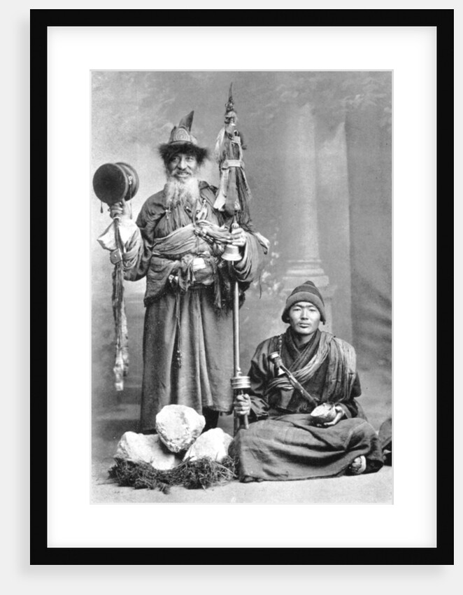 Tibetan mendicants by Anonymous