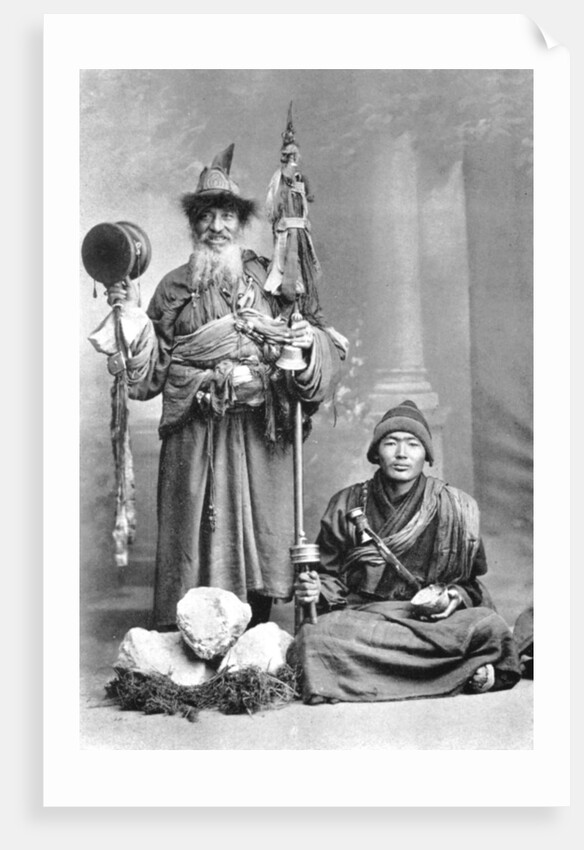 Tibetan mendicants by Anonymous