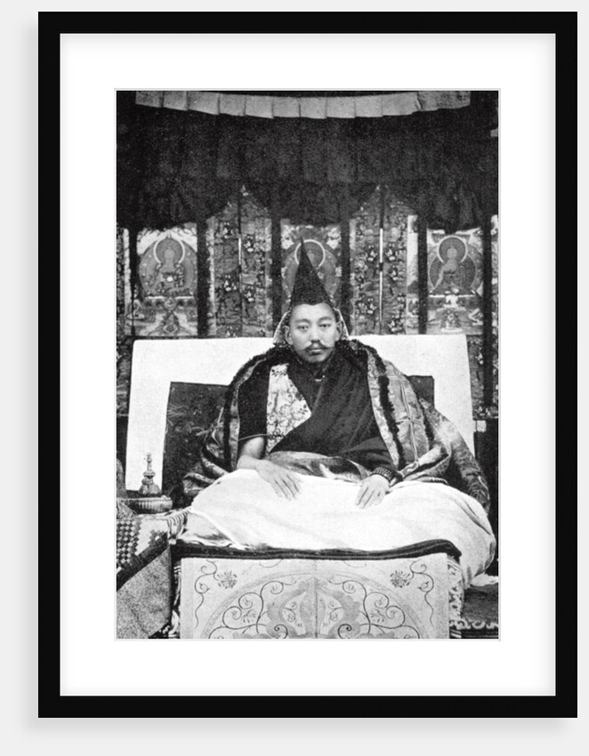 Thubten Gyatso (1876-1933), the 13th Dalai Lama of Tibet by Anonymous