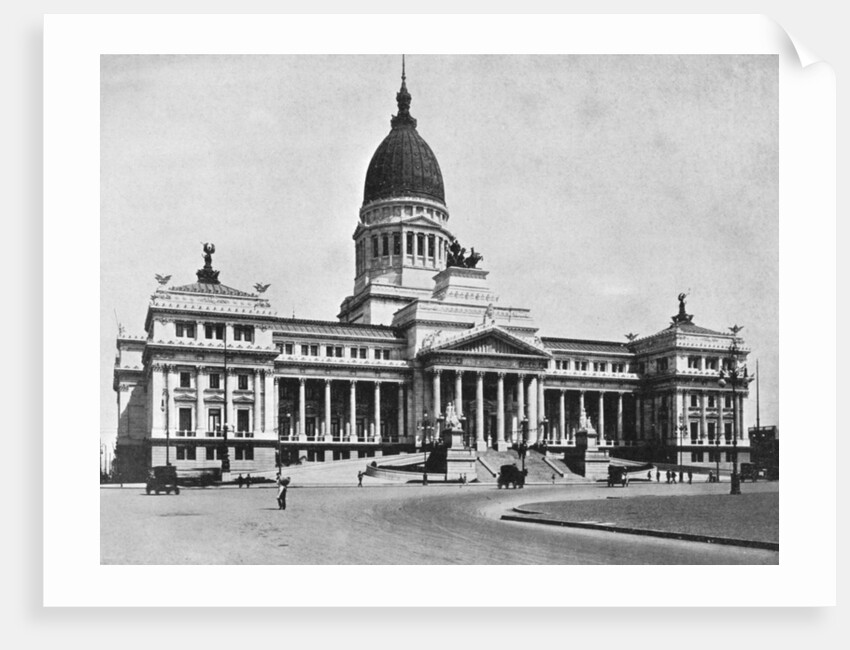 Argentine Congress Hall, Buenos Aires, Argentina by Anonymous