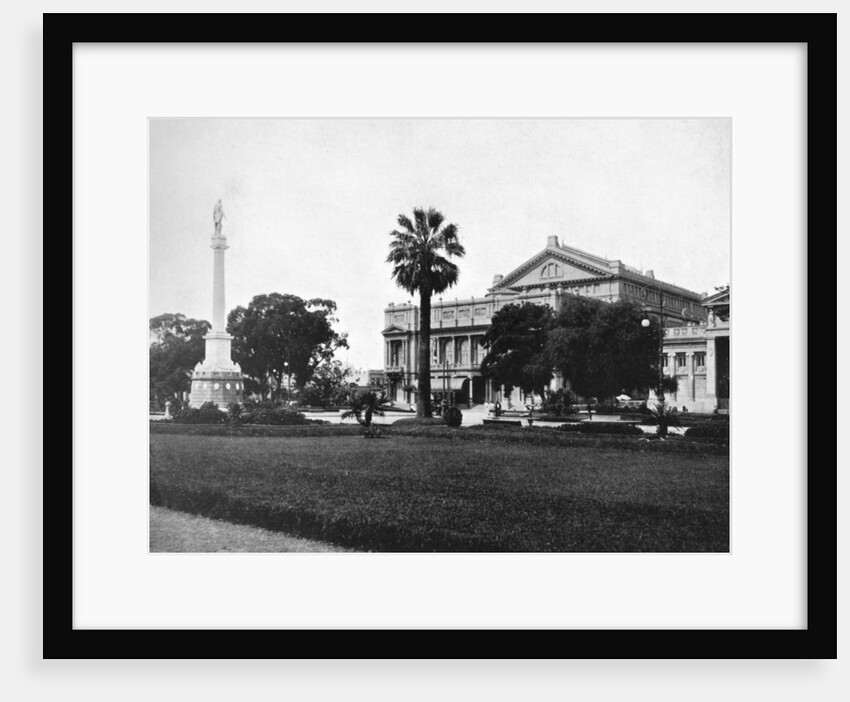 Lavalle Square, Buenos Aires, Argentina by Anonymous