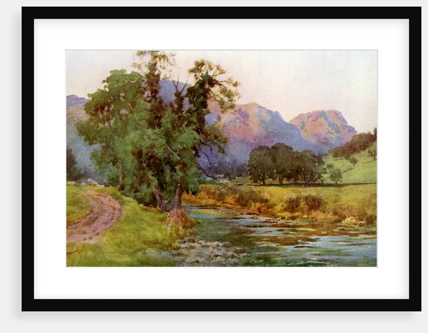 Yewdale Crags, Coniston, Cumbria by Cuthbert Rigby