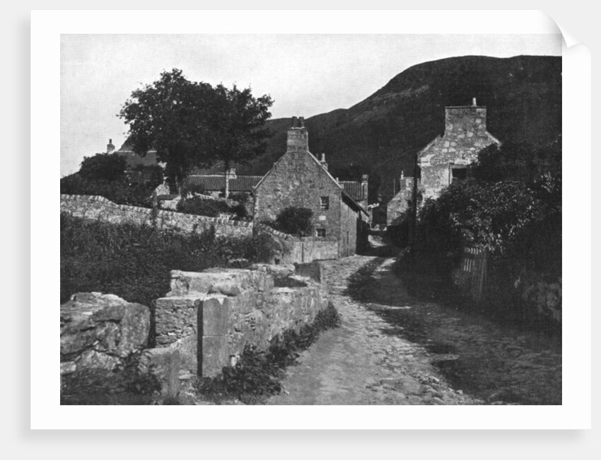 Michael Bruce's cottage, Kinnesswood, Kinross, Scotland by Valentine & Sons