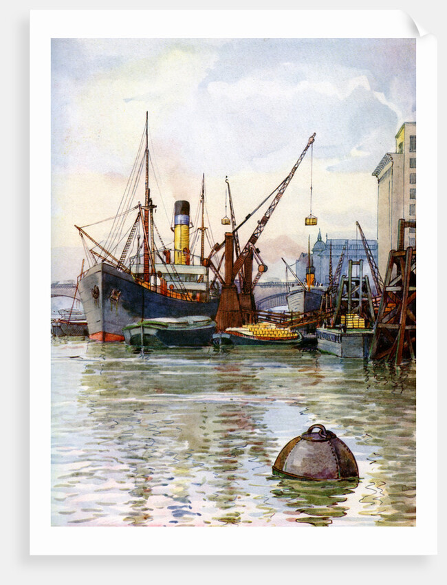 The Pool of London by FP Dickinson